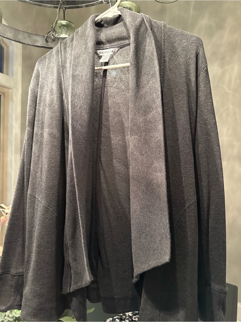 Athleta Pranayama Wrap – Charcoal Gray, XXS Petite